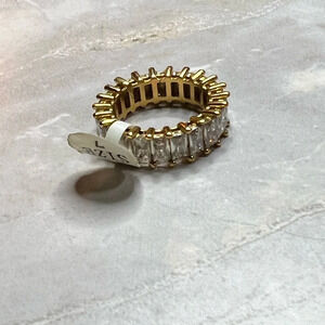 Crystal Pavé Ring Size 7